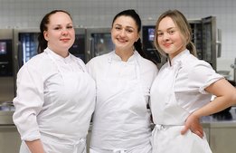 De tre får tävla med Kocklandslaget i OS 2020