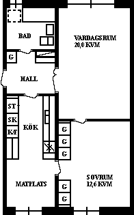 PlanlösningHistoriegränd 16 A