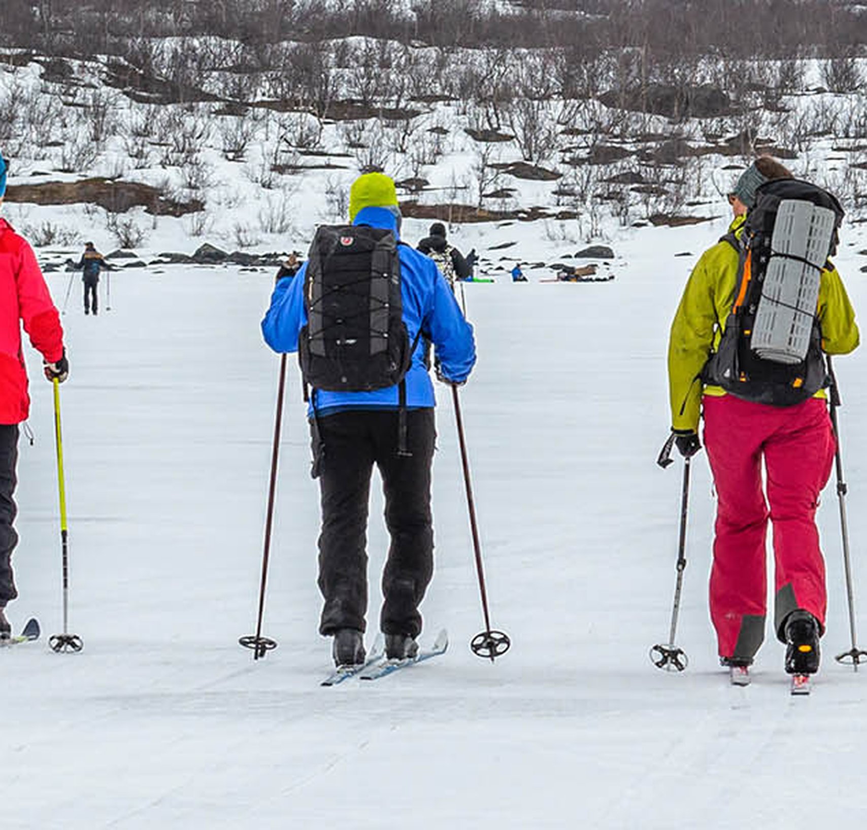 Nordic ski in Abisko with Scandinavian Sami Photoadventures