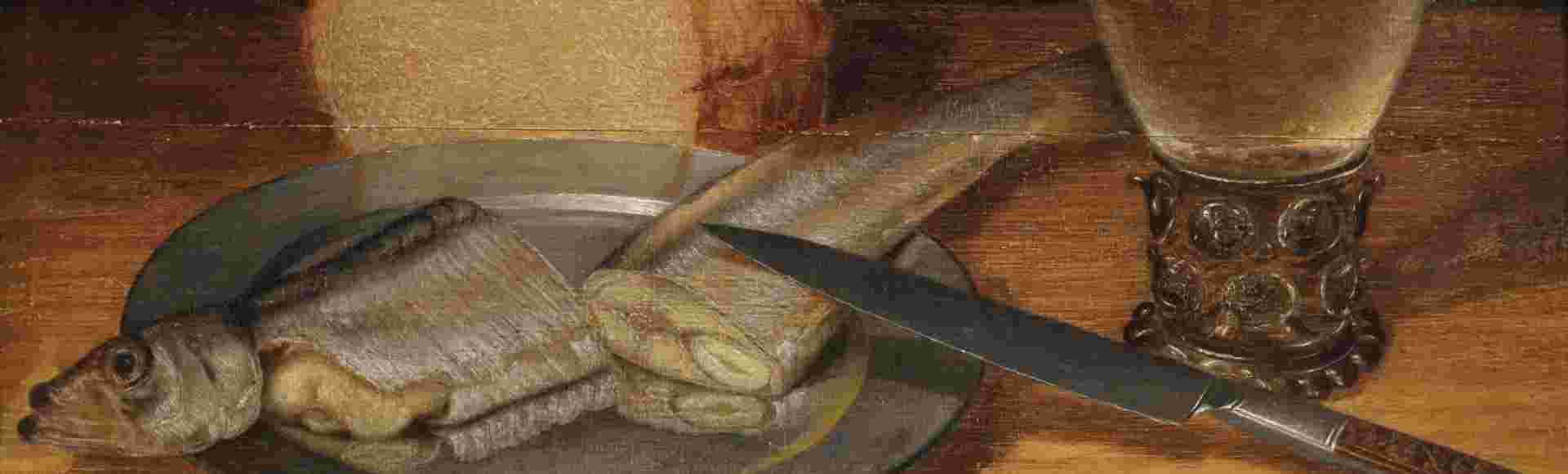 Lenten Still Life by the Circle of Georg Flege (1566–1638). Credit: CalimaX