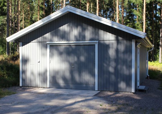 All grey aesthetic simple double door solution