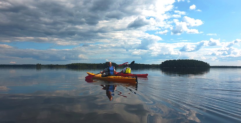 Destination Åsnen i Småland uppmärksammas för sitt hållbarhetsarbete. Foto: Karin Nilsson