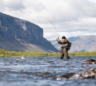 Fishing Kiruna Lapland