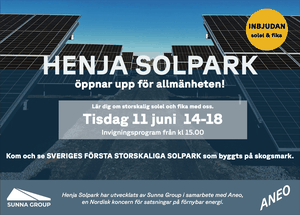 Invigning Henja web