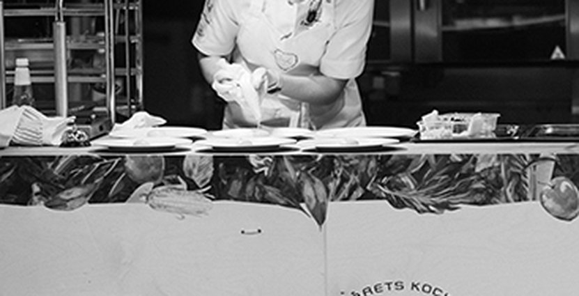 Finalist Louise Johansson. 