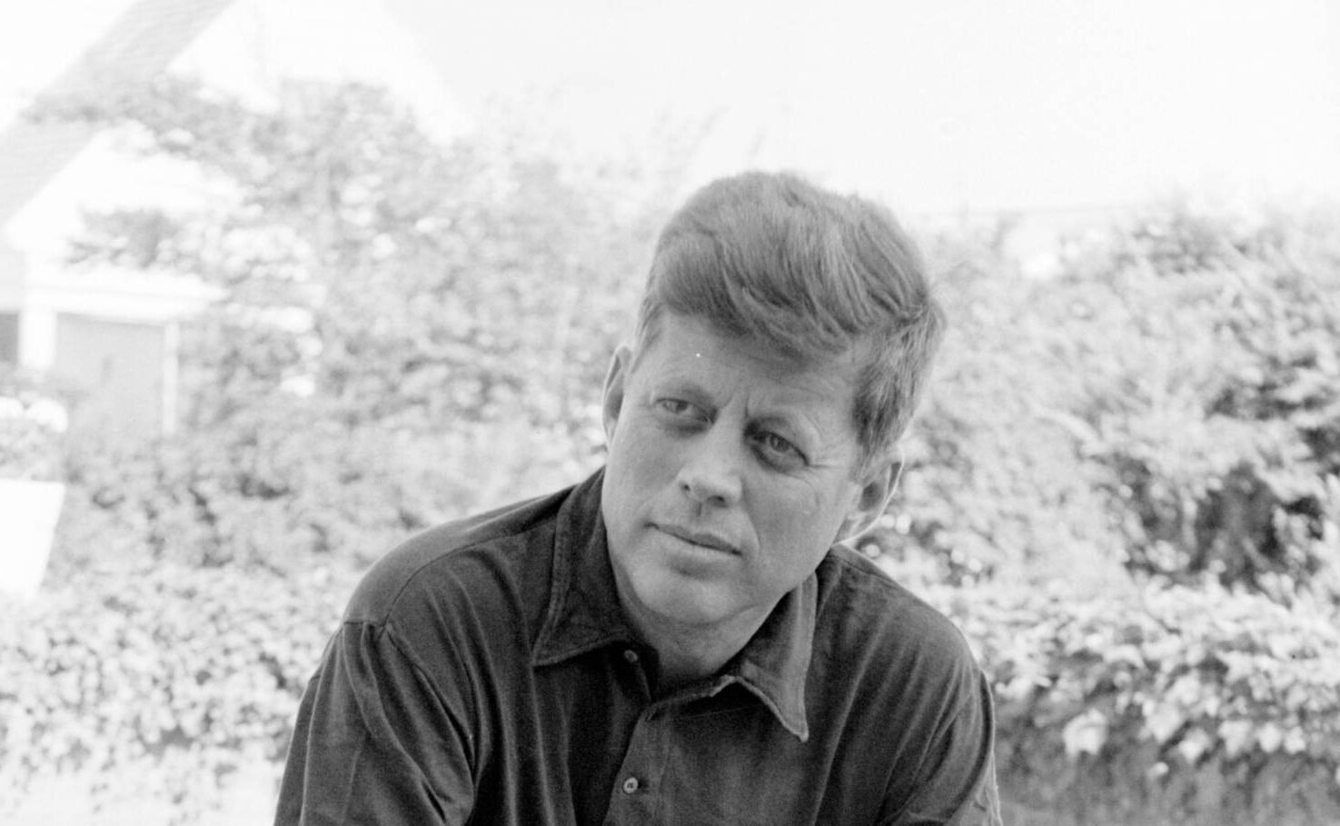Senator John F. Kennedy at Hyannis Port.