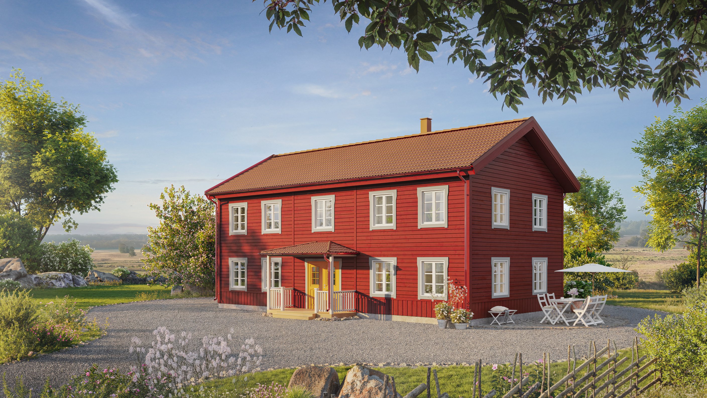 Villa Svanö Tvåplan