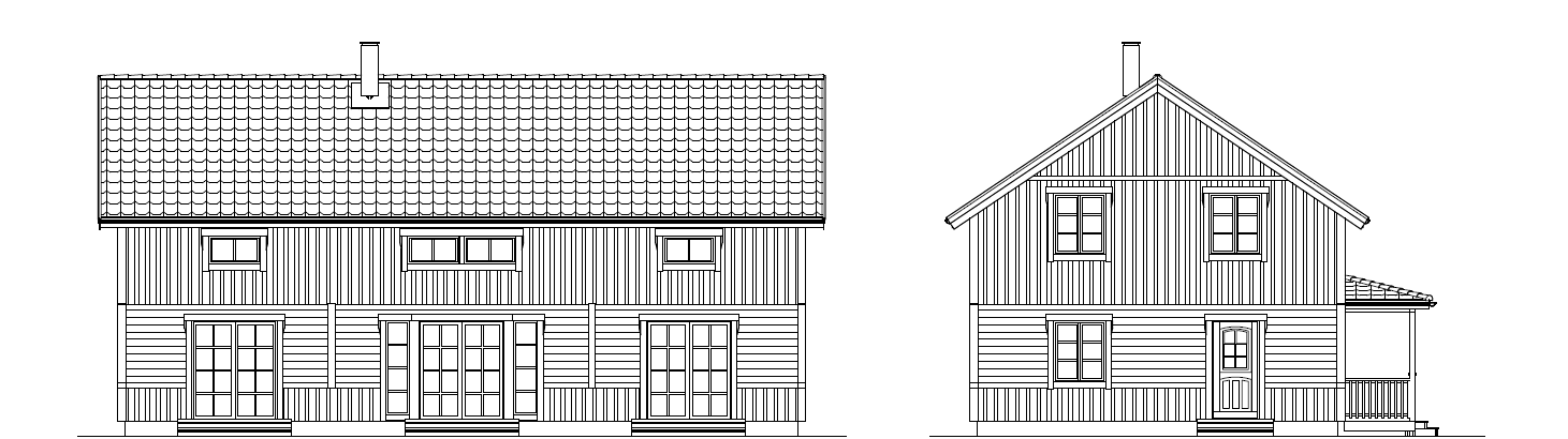 Villa Svanö 1.5-plan