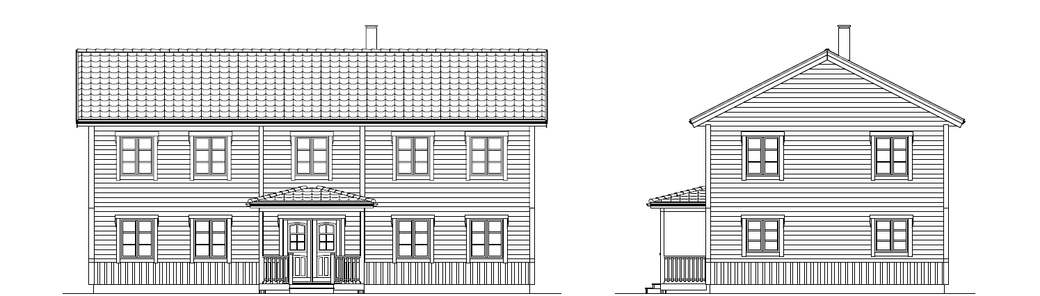 Villa Svanö Tvåplan