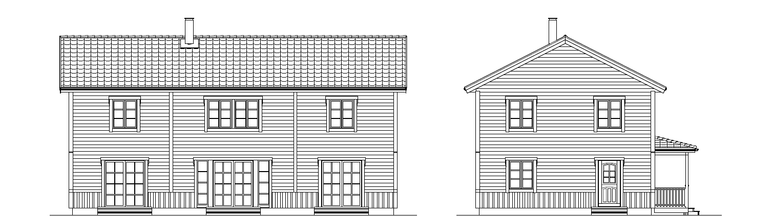 Villa Svanö Tvåplan