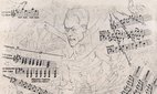 A satirical portrait of Gustav Mahler.