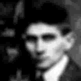 Portrait of Franz Kafka.
