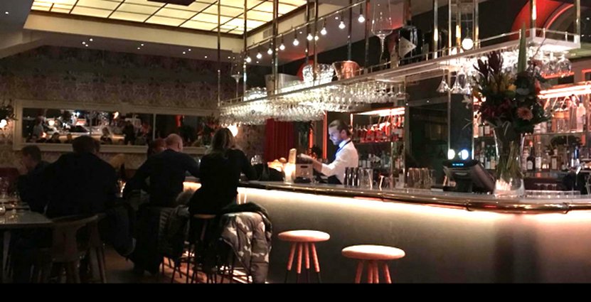 Valands brasserie rymmer 150 matgäster. I sommar ska<br />
 den siffran dubbleras när uteserveringen öppnar. Foto: Valand