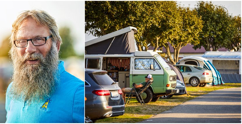 Peter Angergård, Åsa Camping & Havsbad Foto: Jonas Ingman