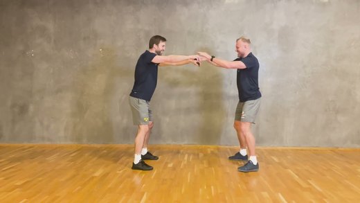 Fysövning: Reaktion puck