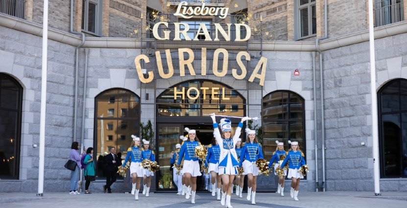 Grand Curiosa Hotel förlänger känslan från Liseberg ända in på rummet. 