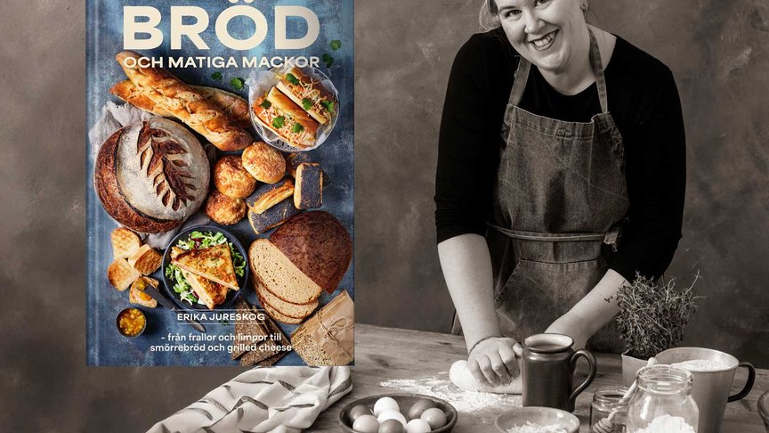 Erika Jureskog släpper sin första bakbok med 50 recept