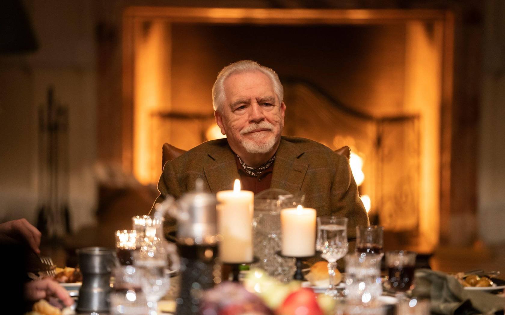 Brian Cox as Logan Roy in HBO's Succession.