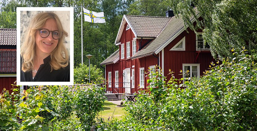 Jenny Engström, kommunikationsansvarig på STF, gläds åt det omedelbara gensvaret på STF:s vädjan om ekonomiskt stöd i sociala medier. Foto: Anette Andersson/STF