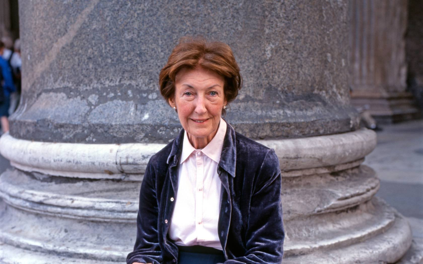 Australian-born writer Shirley Hazzard in Rome.