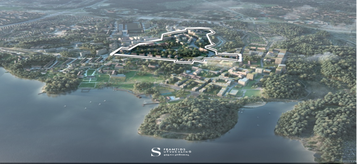 Heba och Åke Sundvall bygger 600 bostäder på området Stora Sköndal i södra Stockholm
