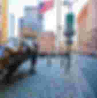 The Wall Street Bull in Downtown Manhattan, NYC.