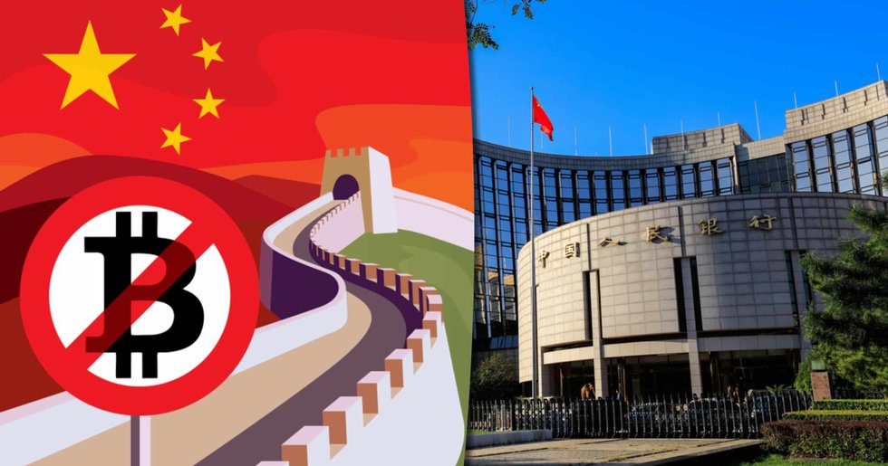 Kinas centralbank uppmanar till hårdare tag mot kryptovalutor