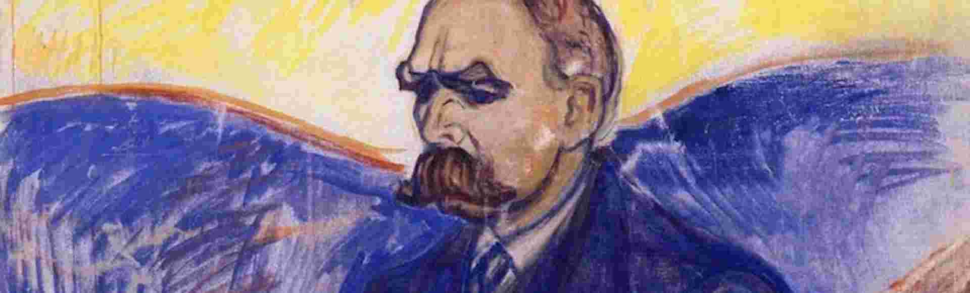 Edvard Munch's painting of Friedrich Nietzsche.