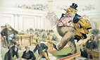 William McKinley's victory in the 1896 election boosts the case for protective tariffs .