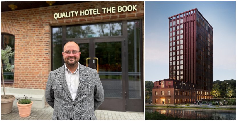 Hotelldirektör Aurel Balika ser fram emot sommaren 