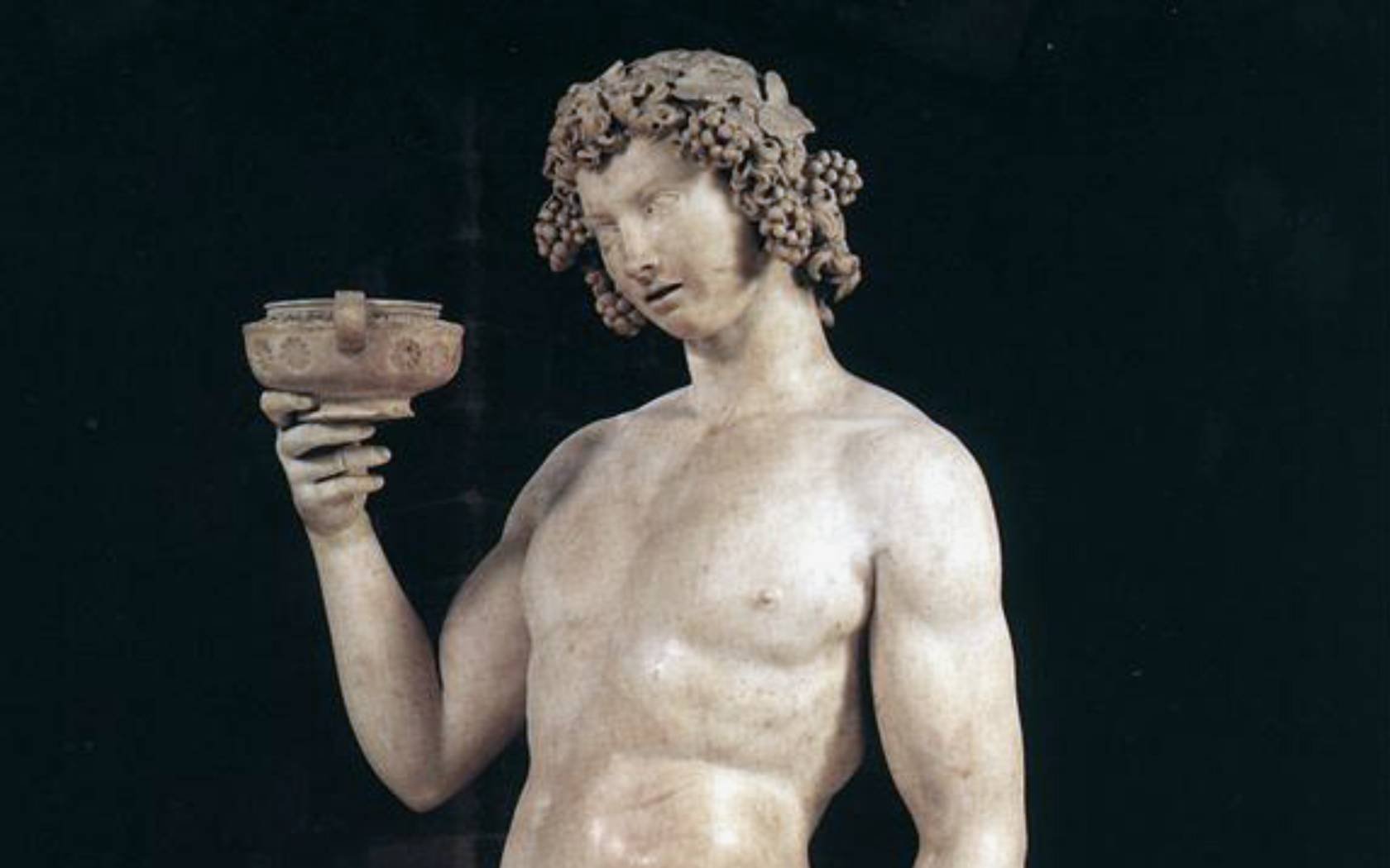 Michelangelo's Bacchus.
