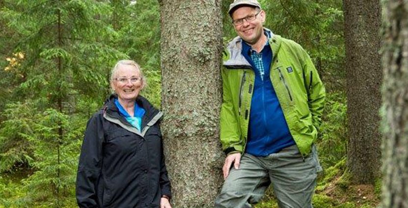 Cecilia och Leif Öster driver Dalagården. 