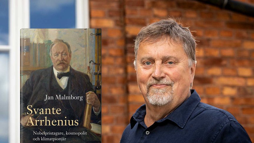 Jan Malmborg prisas av Kungl. Vetenskapsakademien för bok om Svante Arrhenius