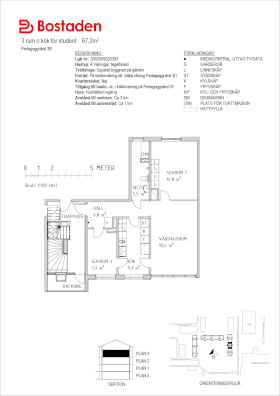 PlanlösningPedagoggränd 3 B