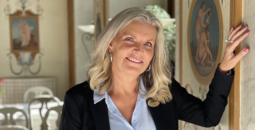 Karin Öhlin är ny hotellchef på Rånäs Slott. 
