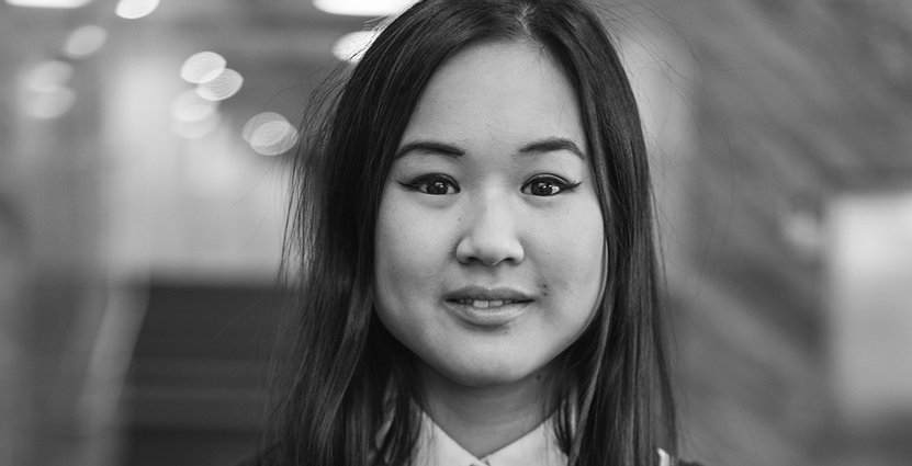 Barstjärna. Charlotte Halzius drinkar tog henne vidare i Diplomaticos tävling. 