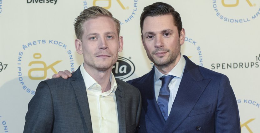 Sebastian Thuresson, kock på Lilla Ego och silvermedaljör i Årets Kock 2017 tillsammans med f12-gruppens krögare Danyel Couet. 