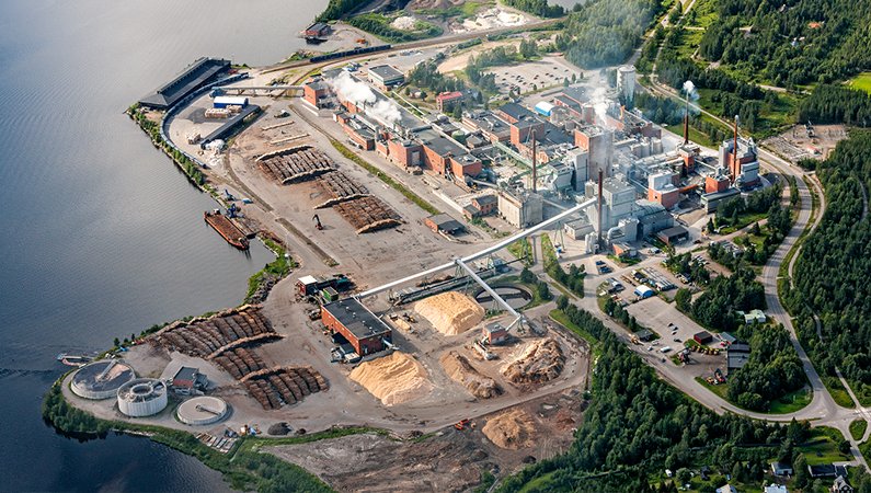 Munksunds pappersbruk i Piteå tillverkar 415 000 ton av pappersprodukten kraftliner per år.