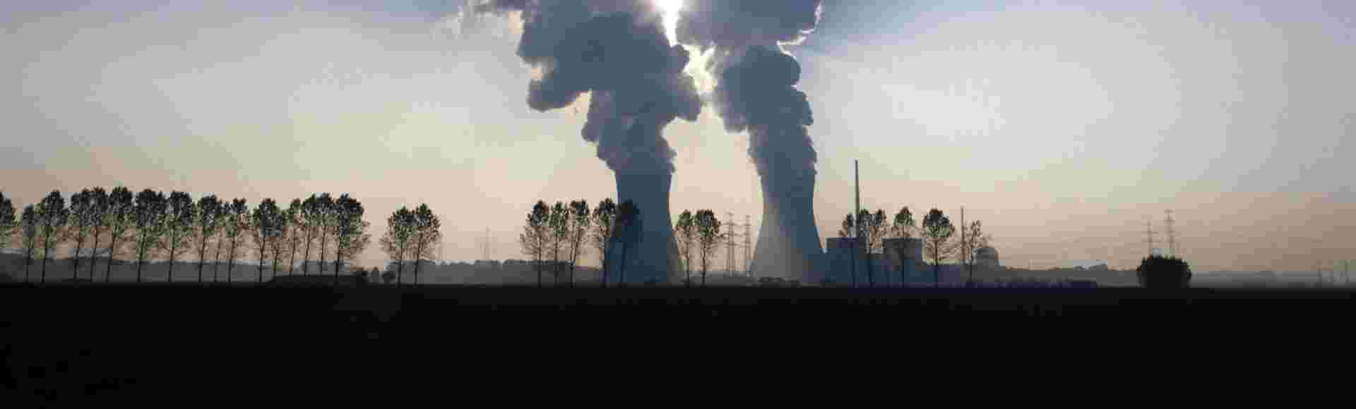 A nuclear power plant in Bavaria, circa 1985.