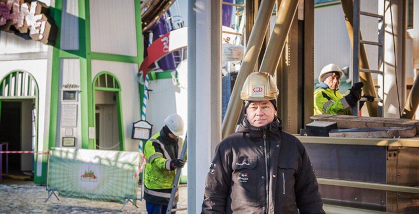 Ser fram emot premiär. Peter Osbeck är Gröna Lunds attraktionschef. 