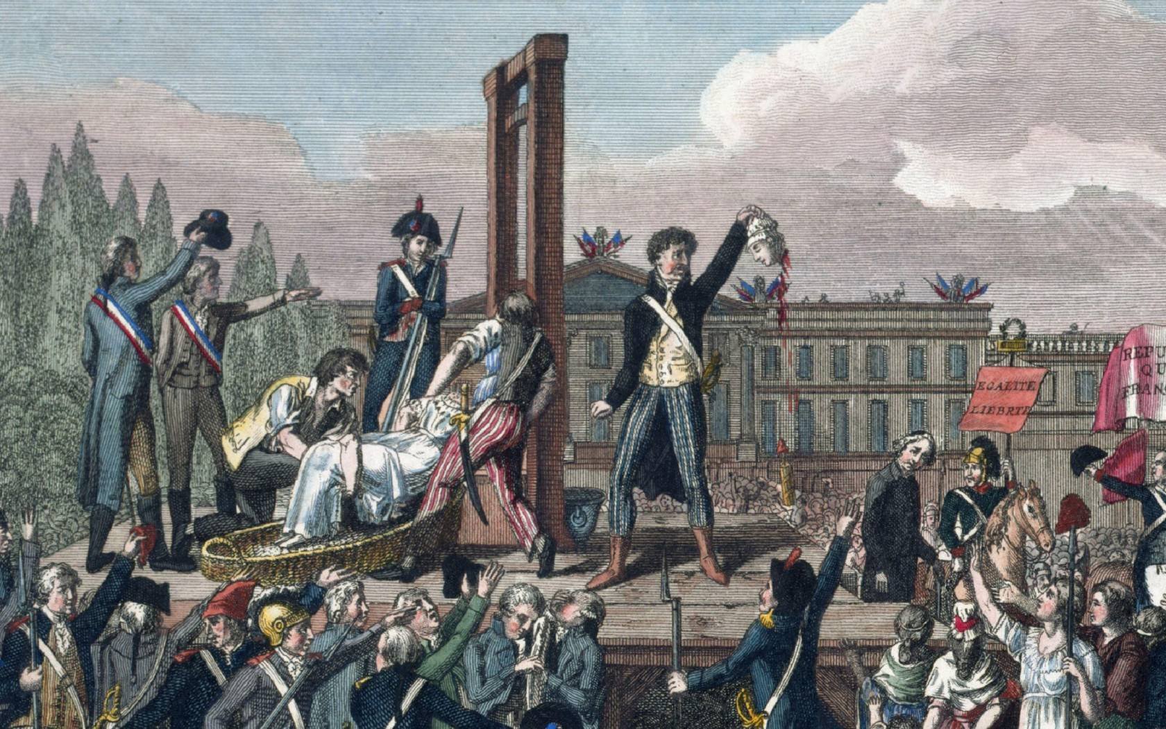 'Fin tragique de Marie-Antoinette d'Autriche, reine de France exécutée le 16 octobre 1793'. Credit: PWB Images