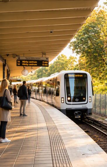 Tunnelbanan vid Västertorp