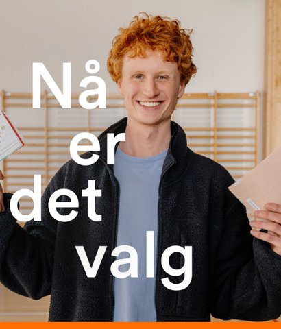 nå er det valg-banner