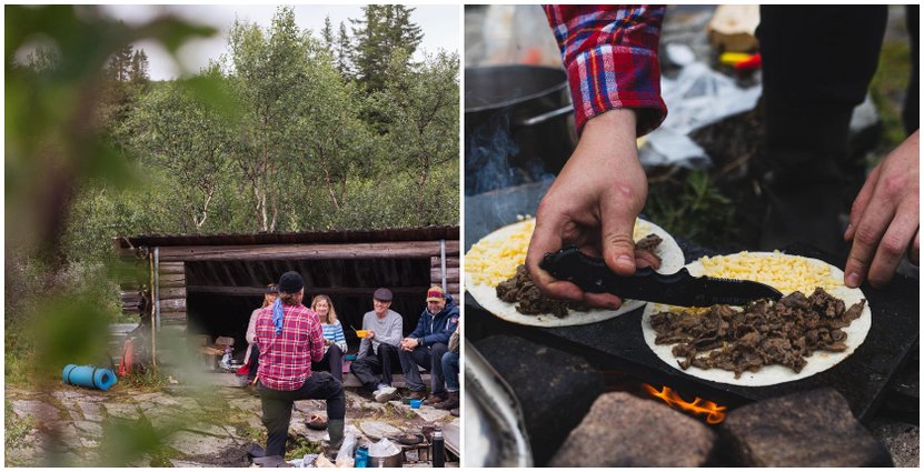 Eldmatworkshops på Storlien Högfjällshotell.  