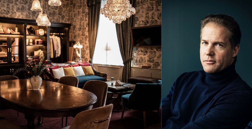 Hotel Pigalle i Göteborg vann World Travel Awards kategori <br />
Sweden's Leading Hotel 2024. Jonas Stenberg, vd ESS-Group.