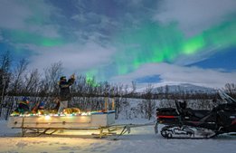 Norrlands strålande turistmagnet lyfter Abisko