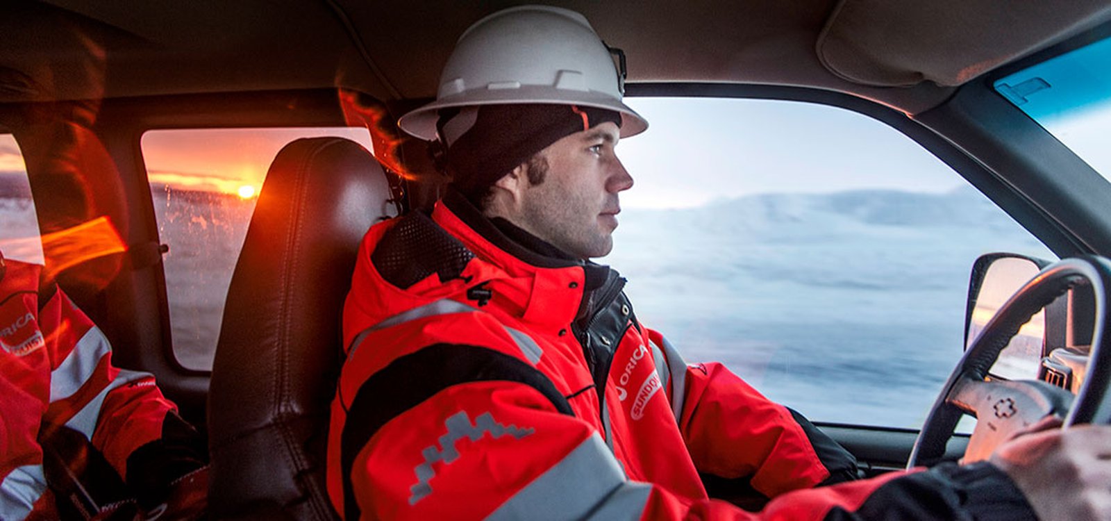 Tim Hunt é gerente de projeto na fornecedora Orica Norway, responsável por todo o processo de perfuração e detonação na mina.