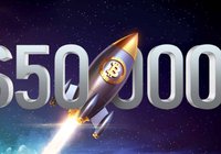 Efter galna helgen: Bitcoinpriset återigen över 50 000 dollar