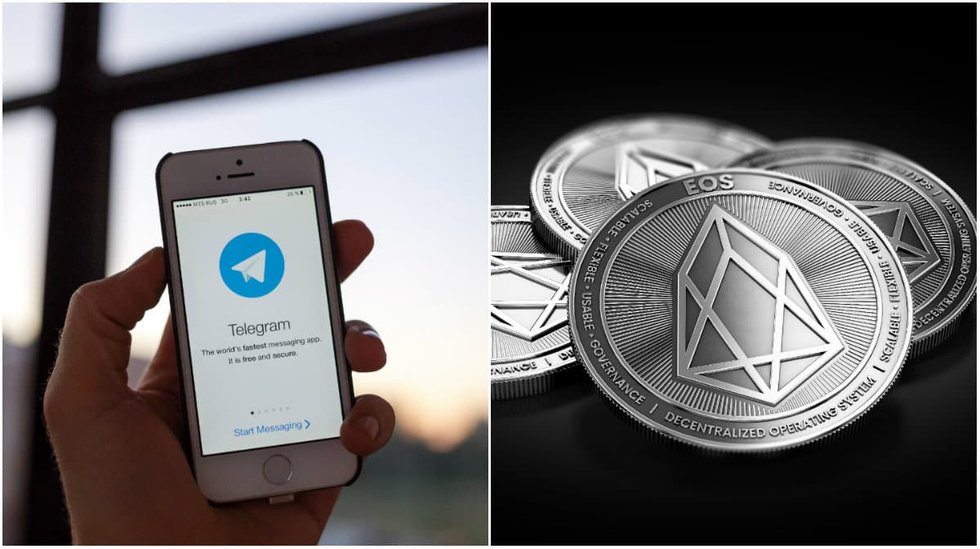 EOS has passed Litecoin in market cap and Telegram might cancel its public ICO.