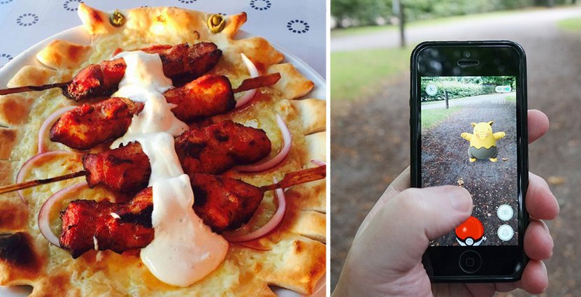Spelet som i somras hade över 25 miljoner användare trendar nu på restaurangers menyer. 